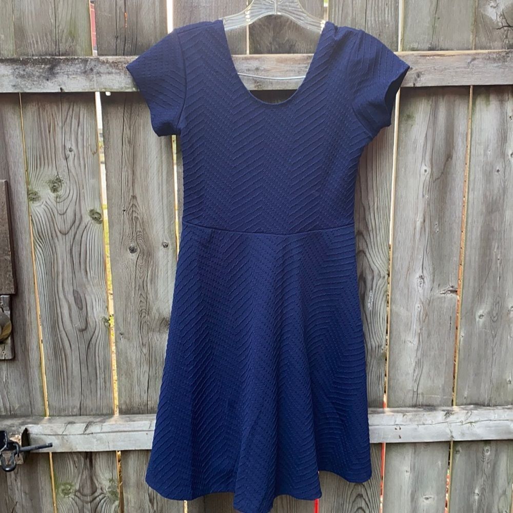 French Atmosphere blue dress sz. S
